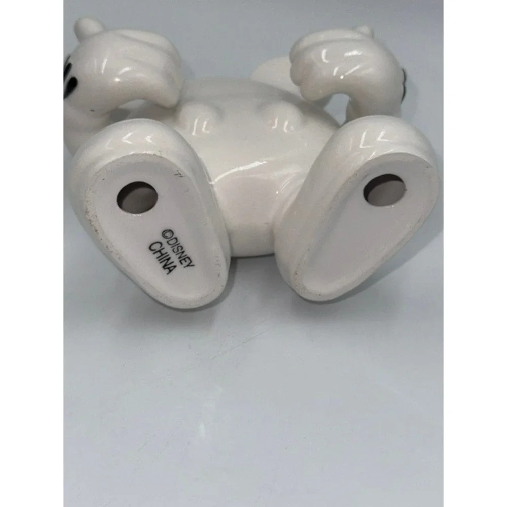 Disney Mickey Mouse Ceramic White Toothbrush Holder